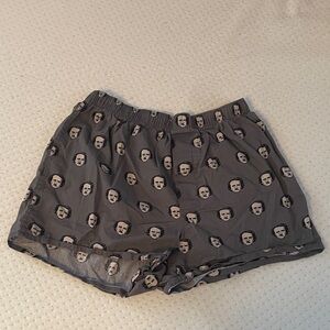 Out of Print Gray Printed Women’s Boxers